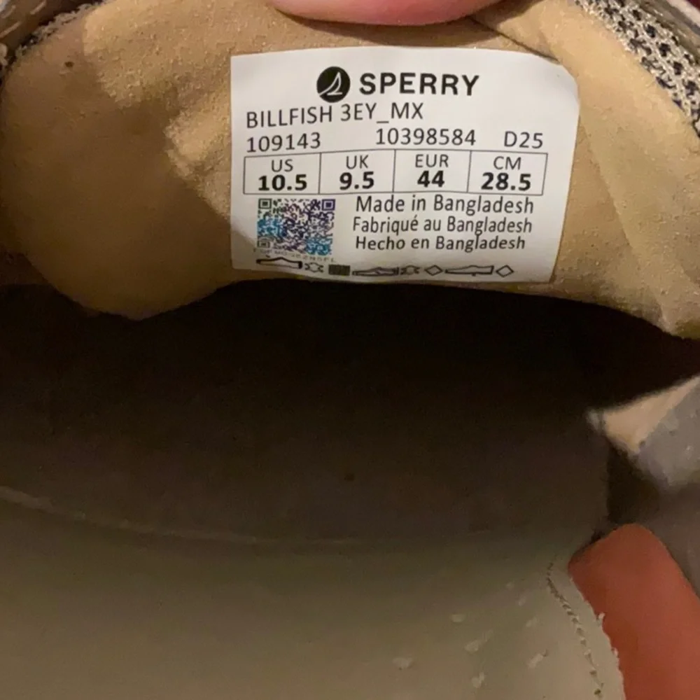 Sperry Top Sider Billfish™ 3-Eye Boat Shoe light brown